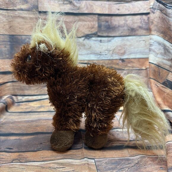 GANZ Webkinz Lil' Kinz Horse HS103 Plush Collectible Stuffed Animal Farm Toy - Picture 4 of 10